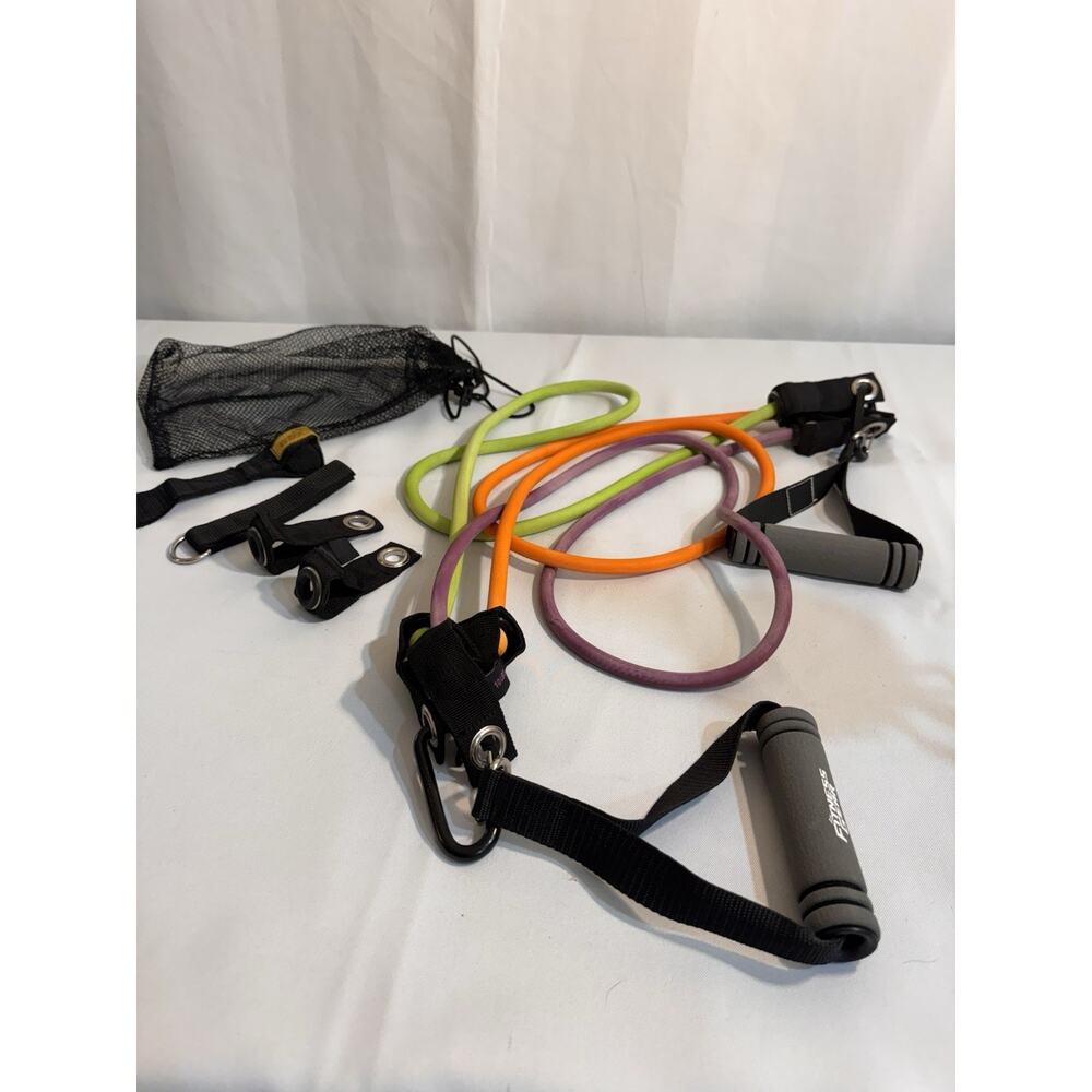 Fitness Resistance Band Workout Kit with Bag